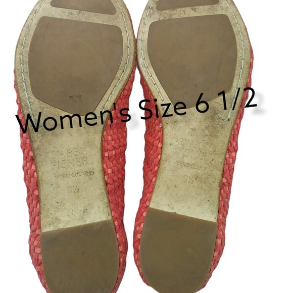 Eileen Fisher Woven Flats Women's Size 6 1/2 - Picture 7 of 8